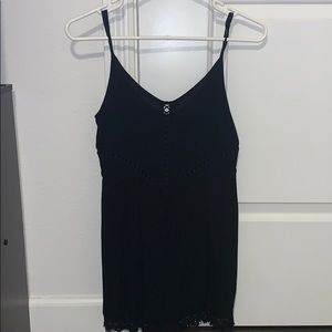 Black Tank Romper